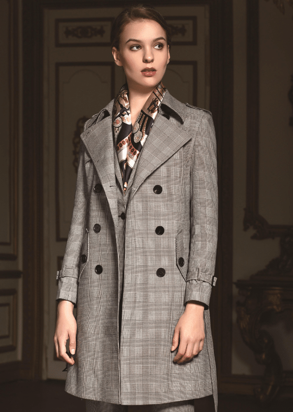 SUIT (21) Sophisticated Longline Wool Pantsuit for Women – High-End Western Style Corporate Executive & CEO Suit for Year-Round Formalwear