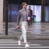 blazer (1) Premium Plaid Slim-Fit Men's Blazer – High-End Fashion Business-Casual Single Suit Jacket