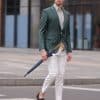 blazer (1) High-End Stylish Men's Casual Blazer – Spring/Autumn Fashion Designer Single Suit Jacket