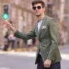blazer (2) Premium Lightweight Men's Casual Blazer – Spring/Summer Fashion High-End Single Suit Jacket
