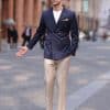 blazer (2) Premium Woolen Double-Breasted Men's Blazer – High-End Business-Commute Smart-Casual Suit Jacket