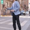 blazer (2) Premium Woolen Men's Casual Blazer – High-End Spring/Summer Fashion Suit Jacket
