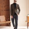 blazer (2) British Style Heavyweight Wool Tweed Blazer for Men – High-End Semi-Formal Casual Suit Jacket for Autumn Winter Vibe