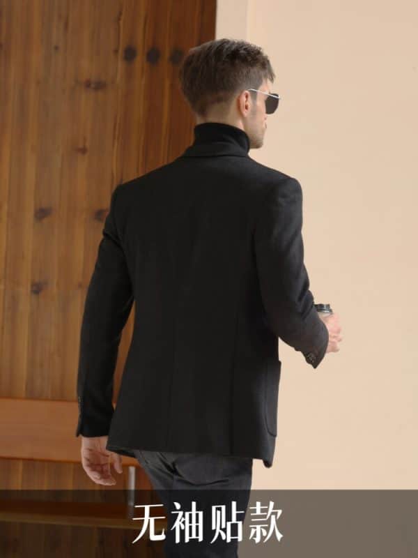 blazer (2) British Yuppie Style Premium Cashmere Blazer for Men – High-End Thickened Slim-Fit Winter Casual Suit Jacket