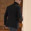 blazer (2) Sophisticated Black Cashmere Blazer for Men – Light Luxury Yuppie Style Slim-Fit Autumn Winter Casual Suit Jacket