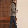 blazer (2) American Vintage Plaid Wool Tweed Blazer for Men – High-End Thickened Autumn Winter Casual Suit Jacket