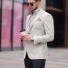 blazer (3) High-End Stylish Men's Casual Blazer – Spring/Autumn Fashion Designer Single Suit Jacket