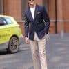 blazer (3) Premium Woolen Double-Breasted Men's Blazer – High-End Business-Commute Smart-Casual Suit Jacket