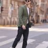 blazer (4) Premium Lightweight Men's Casual Blazer – Spring/Summer Fashion High-End Single Suit Jacket