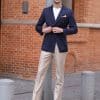 blazer (4) Premium Woolen Double-Breasted Men's Blazer – High-End Business-Commute Smart-Casual Suit Jacket