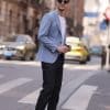 blazer (5) Premium Woolen Men's Casual Blazer – High-End Spring/Summer Fashion Suit Jacket