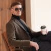 blazer (5) British Style Heavyweight Wool Tweed Blazer for Men – High-End Semi-Formal Casual Suit Jacket for Autumn Winter Vibe