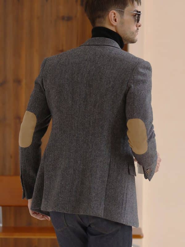 blazer (5) American Vintage Wool Blazer for Men – High-End British Yuppie Style Slim-Fit Autumn Winter Casual Suit Jacket