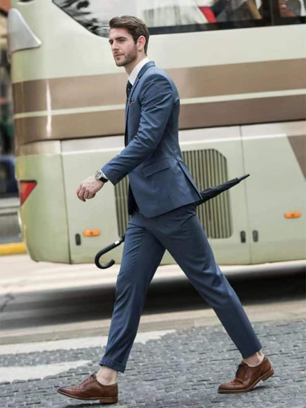 suit (1) Sophisticated Men's Wool Suit Set – High-End Groom Wedding & Versatile Business Formal Wear