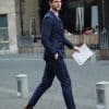 suit (1) Sophisticated British Style Men's Wool Suit Set – High-End Gentleman Groom Wedding & Business Formal Wear
