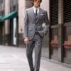 suit (1) Sophisticated British Style Wool 3-Piece Suit for Men – High-End Groom Wedding & Smart Business Commute Formal Wear