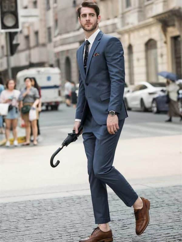 suit (2) Sophisticated Men's Wool Suit Set – High-End Groom Wedding & Versatile Business Formal Wear