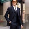 suit (3) Luxury Wedding Season British Style Wool 3-Piece Suit for Men – Sophisticated Slim Fit Shadow Stripe Formal Suit