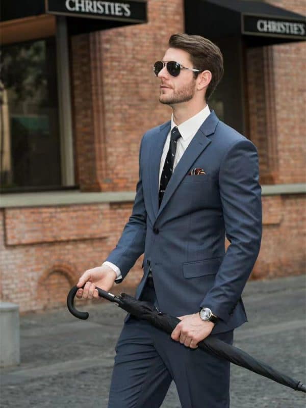 suit (3) Sophisticated Men's Wool Suit Set – High-End Groom Wedding & Versatile Business Formal Wear
