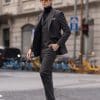 suit (3) Premium Autumn/Winter Men's Tweed Suit – High-End Smart-Casual Business 3-Piece Set