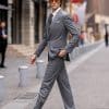 suit (4) Sophisticated British Style Wool 3-Piece Suit for Men – High-End Shadow Stripe Groom Wedding & Smart Business Formal Wear