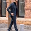 suit (4) Premium Thickened Wool Tweed 3-Piece Suit – Luxury Retro Business & Wedding Formal Ensemble