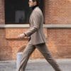 suit (4) Premium Woolen Slim-Fit 3-Piece Suit – High-End Autumn/Winter Business & Wedding Formal Ensemble