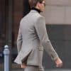 suit (5) Premium Thickened Wool Tweed 3-Piece Suit – High-End Niche Style Business & Formal Set
