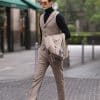 suit (5) Premium Woolen Slim-Fit 3-Piece Suit – High-End Autumn/Winter Business & Wedding Formal Ensemble