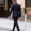 suit (5) Luxury Wedding Season British Style Wool 3-Piece Suit for Men – Sophisticated Slim Fit Shadow Stripe Formal Suit