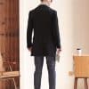 wool coat (2) British Yuppie Style Black Double-Breasted Wool Overcoat for Men – New Winter Mid-Length High-End Casual Coat