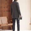 wool coat (2) Hepburn Style Slim-Fit Wool Overcoat for Men – High-End Mid-Length Winter Business Casual Coat with Ins Vibe